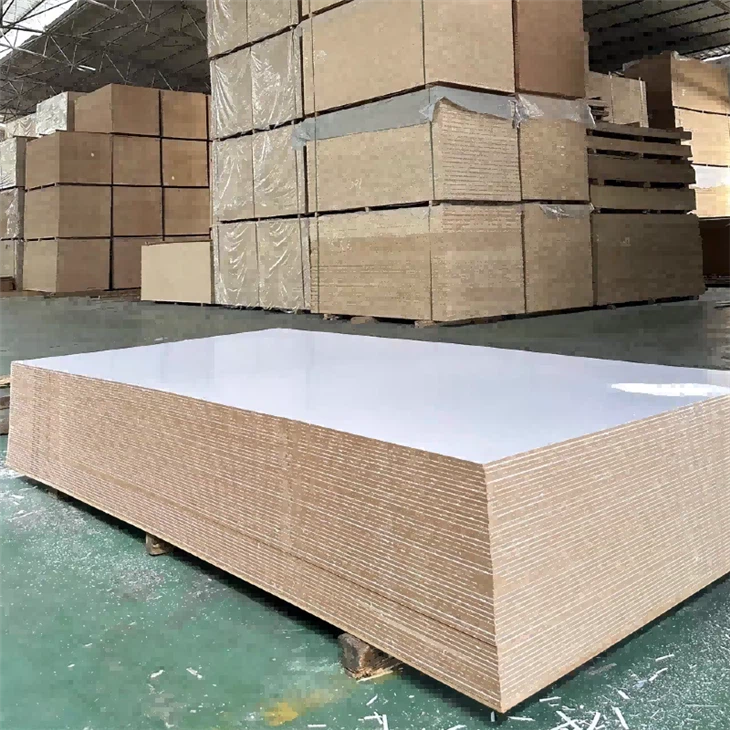 High Quality Melamine MDF Board For Decoration And Furniture